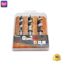 ดอกสว่านเจาะไม้ 3 ชิ้น GIANT TECH รุ่น G138400 ขนาด 13.3 x 15 x 3.5 ซม. สีเงิน  *** *** *** (( สินค้าคุณภาพ มีบริการเก็บเงินปลายทาง )) *** *** ***