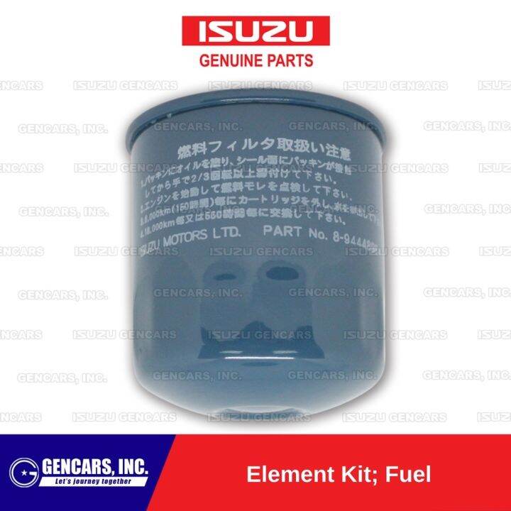 Isuzu Fuel Filter Element Type for Crosswind / NSeries (8944489841) (Genuine Parts) Lazada PH