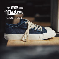 TOP☆Maden brand 2023 summer new men washed canvas shoes daily trend casual retro nostalgic niche soft fit round toe shoes