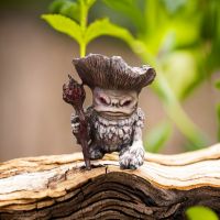 Cute Mushroom Monster Shaman Shaman Troll Decorative Figurine Garden Home Decor Accessories Elf