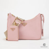 PRADA RE-EDITION 2005 MINI PINK SAFFIANO GHW