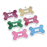 Wholesale 20Pcs Customized Dogs Collars Harnesses Dog Sheet Personalized Dogs ID Tag Cats Collar Dog Name Phone Pet Product