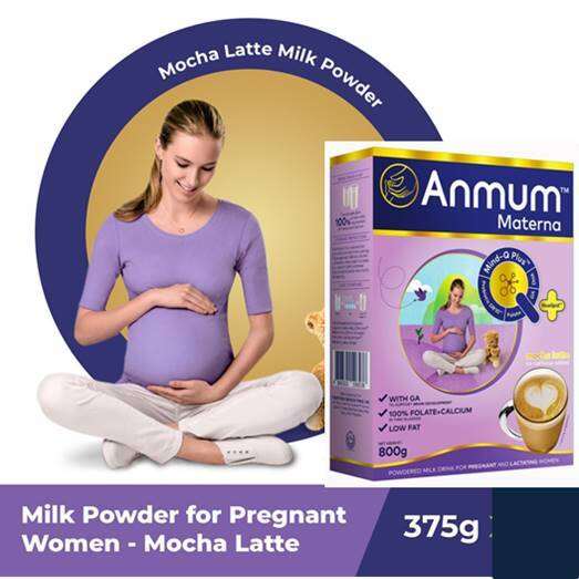 ANMUM Materna (MOCHA LATTE) 375g Powdered Milk Drink with DHA, 100