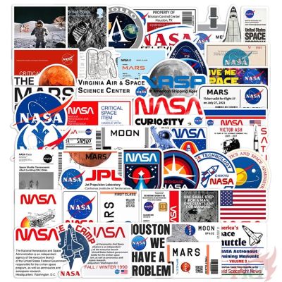❉ Aeronautics Administration - NASA สติ๊กเกอร์ 50Pcs/Set Fashion Decals Doodle