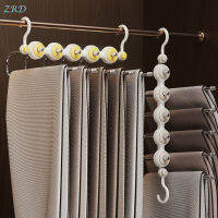 WaterWheel 360°Swivel Folding Pants Hanger Tiltable Space-saving Adjustable Holder For Home Bedroom Bathroom