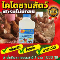 CR-1 ( ซีอาร์-วัน )ไคโตซาน สำหรับสัตว์เลี้ยง กินเก่ง อ้วนไว ขนาด 1,000 ซีซี (1ลิตร) จำนวน 1 ขวด