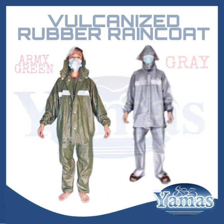 Heavy Duty Vulcanized Rubber Raincoat Lazada PH