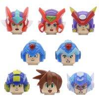 Feleph Rockman ฟิกเกอร์ Megaman ZXA Grey Vent Znetto HIKARI บล็อกตัวต่อร็อคสงครามอิฐของเล่น PG8137เด็ก