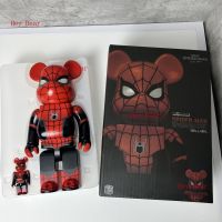 Bearbrick 400 100 หมีคูเปอร์ริก ABS 空山基 มิกกี้ ดาว 2G สไปเดอร์แมน Chiaki 积木熊