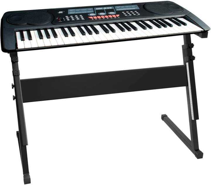 cod-ส่งทุกวัน-ขาตั้งคีย์บอร์ด-ขา-z-เหล็กกล่อง-25มม-ขาวางคีย์บอร์ด-z-shape-keyboard-stand-ขาz-ปรับระดับ-สูงต่ำได้