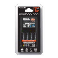 ถ่านพร้อมแท่นชาร์จ Panasonic Eneloop Quick Charger (2HR) พร้อม Eneloop Pro AA 2550mAh 4 ก้อน /K-KJ55HCC40T