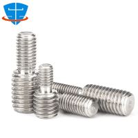 5pcs M3M4M5M6M8M10M12M14M16 M20 304 Stainless Steel Camera Adapter Conversion Double End Thread Rod Transfer Reducing Screw Bolt