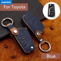 (Xps) 【คลังสินค้าพร้อม】เคสกุญแจรถหนังสำหรับ Toyota Revo Altis