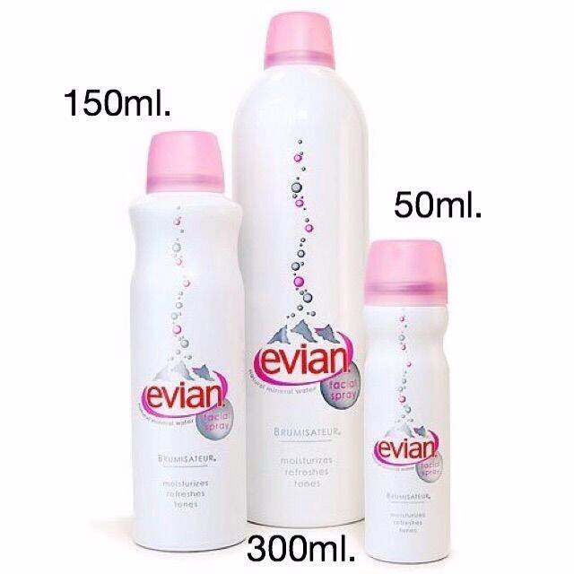 สเปรย์น้ำแร่-evian-น้ำแร่-เอเวียง-150-ml-สเปรย์น้ำแร่เอเวียงช่วยคืนความสดชื่น-เหมาะกับทุกสภาพผิว-ปราศจากสารก่อภูมิแพ้-ธรรมชาติ