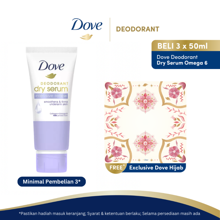 Dove Dry Serum Deodorant Serum Regenerate Care 50ml Lazada Indonesia