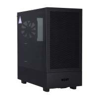 CASE (เคส) NZXT H5 FLOW (BLACK) (E-ATX) }