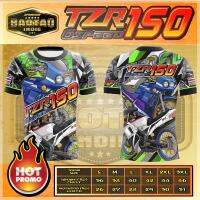 เสื้อซิ่ง TZR150 สายออกทริปไม่ควรพลาดใส่หล่อสวยกับผ้าคุณภาพดีซับเหงื่อแห้งเร็ว