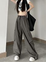 Houzhou Gothic Punk Parachute Pants Women Cargo Pants Women Sweatpants - Pants - Aliexpress