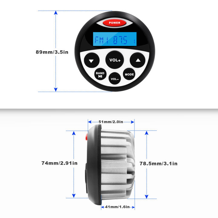 waterproof-marine-radio-bluetooth-media-stereo-fm-am-audio-receiver-for-auto-motorcycle-yacht-boat-pool-golf-cart-spa-rv-u-a