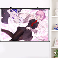 HOT Anime Game FateGrand Order Mash Kyrielight HD Wall Scroll Roll Print Painting Poster Decor Collectible Art Gift 40*60 cm