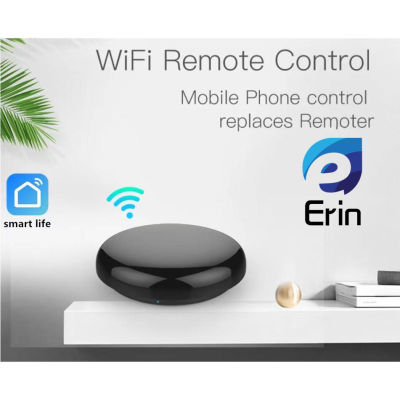 Smart IR i90 S08 สีดำ Remote รีโมทอัจฉริยะ IRควบคุมHubสมาร์ทBlasterรีโมทคอนโทรลไร้สายอินฟราเรดVi Smart Life Tuya APPทำงานร่วมกับAlexa google Home