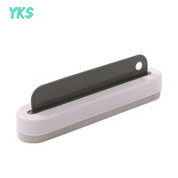 ?【Lowest price】YKS 2in1 Surface Glass cleaning Brush squeegee ฟองน้ำหน้าต่างขัดกระจกทำความสะอาดขูดแผ่นทำความสะอาด