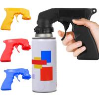 ✆✵ Car Spray Paint Gun Handle Spray Full Grip Lock Handle Trigger Polish Can Spray Paint Maintenance Repair Tool Car Accessories