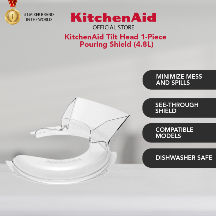 KitchenAid 4.8 L Tilt Head 1-Piece Pouring Shield