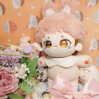 20cm No Attributes Fat Body Animal Ears Soft Plush Knotweed 20cm Doll Body Toy Cosplay Cute Gift