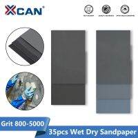 ✖☞ XCAN 800-5000 Grit Water/Dry Sandpaper for Metal Wood Jewelry Craft Finish Polishing 35pcs Grit Sanding Paper Abrasive Tool