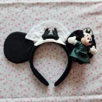 ที่คาดผม มินนี่ (Minnie &amp; the Hanted Mansion Headband) ธีมบ้านผีสิง ที่คาดผมฮาโลวีน Tokyo Disney Resort ของแท้