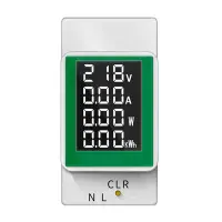 Digital Energy Meter Tester Electricity Usage Monitor Powers Voltmeter Ammeter Voltage Amps Watt Kwh