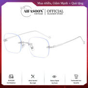 AIFASOON Cái Mới Cổ điển Tính Cách Kim Loại Kính Quang Học Kính Thời Gian