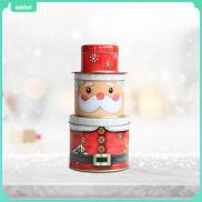 oshhni Christmas Cookie Tins Box Chocolate Tinplate Boxes Xmas Treat Boxes