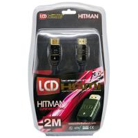 SuperSales - X1 ชิ้น - สาย ระดับพรีเมี่ยม HDMI LCD HITMAN V2.0 2M ส่งไว อย่ารอช้า -[ร้าน AONLAPATSAYAPLAZAz จำหน่าย เครื่องใช้ไฟฟ้าในครัวอื่นๆ ราคาถูก ]