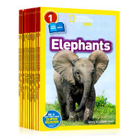 English original National Geographic Kids level 1 co reader parent-child reading series 10 volumes collection of National Geographic graded reading full-color Picture Book Encyclopedia for children
