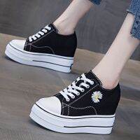 [COD] Inner heightened shoes womens summer new style casual sneakers all-match daisy muffin thick-soled