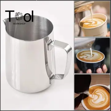 Stainless Steel Frothing Tool Latte Jug Wine Beer Pitcher Coffee Cup