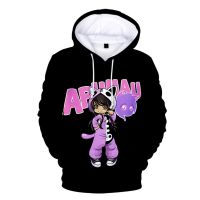 Aphmau-Sudadera con capucha 3D para hombre y mujer, Chaqueta de manga larga con capucha, ropa de Cosplay para niños y niñas