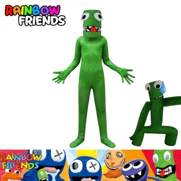 Kids Roblox Rainbow Friends Costume Blue Monster Cosplay Horror Game  Halloween Jumpsuit Party Outfit