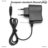 wucuuk ที่ชาร์จอัจฉริยะ DC 4.2V 500mA 3.5mm ปลั๊ก EU US 18650ชาร์จแบตเตอรี่แบบชาร์จไฟได้อะแดปเตอร์แปลงไฟสำหรับไฟฉาย LED