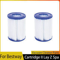 ตัวกรองสระว่ายน้ำเข้ากันได้กับ Bestway Cartridge II 58383 ,Lay Z Spa Filter Pump อุปกรณ์สระว่ายน้ำอะไหล่