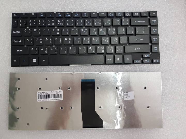 แป้นพิมพ์-คีย์บอร์ดโน๊ตบุ๊ค-keyboard-acer-aspire-4755-4755g-e1-470-e1-472-e5-411-e5-421-e5-471-v3-431-v3-471-ไทย-อังกฤษ