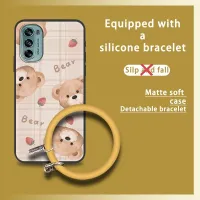 Back Cover ring Phone Case For MOTO G62 5G couple texture advanced youth protective Cartoon ultra thin dust-proof cute