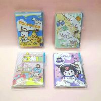 ♗ Sanrio Notebook with Notes Stickers Handbook Small Notebook Student Stationery Creative Cute Cartoon Decorative Girls Toys