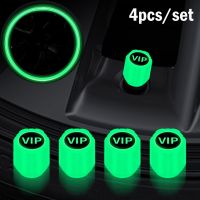 4Pcs Car Wheel Tire Valve Cap Tyre Rim Stem Covers Luminous Dust Cover Fluorescent Car Tire Valve Cap For Bike Motorcycle Valve Wheel Covers