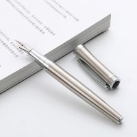 1 PC High Quality Iraurita Fountain Pen Full Metal Luxury Pens Caneta Office School Stationery Supplies  Pens