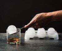 jumbo ice ball tray ชุดทำน้ำแข็งบอลวิสกี้ ใช้ทำน้ำแข็งวิสกี้ง่ายมากๆ