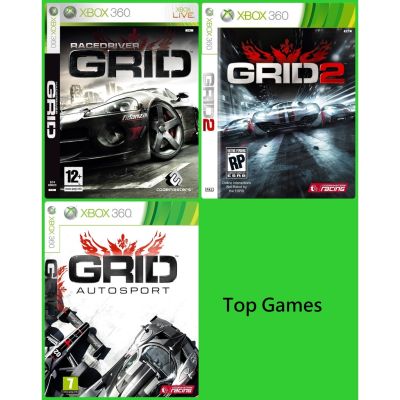 GRID - GRID 2 - Grid autosport แผ่นเกม xbox360  สำหลับเครื่องแปลง RGH/JTAC  LT2.0 LT3.0