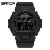 SANDA Fashion Simple Sport watch Men Military Watches Alarm Clock Ms Shock Resistant Waterproof Digital Watch Orologio da donna